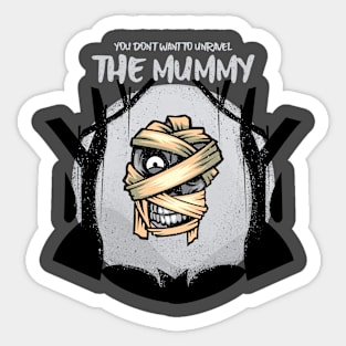 Mummy / Halloween / Funny Sticker